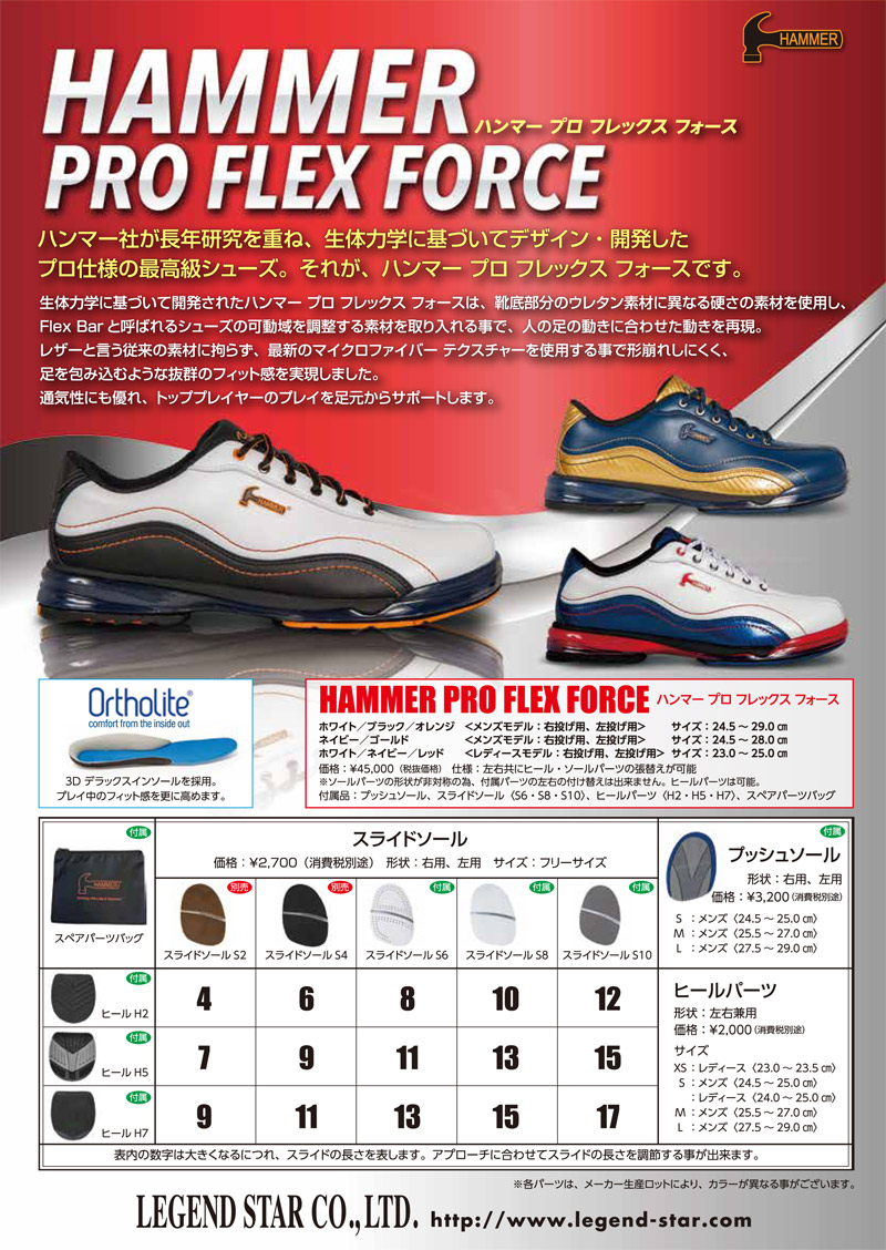 ハンマー プロフレックスフォース メンズモデル ネイビー ゴールド Parklanes Pro Shop